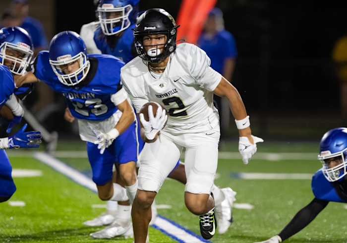 Bentonville's CJ Brown (Photo by Tommy Land)